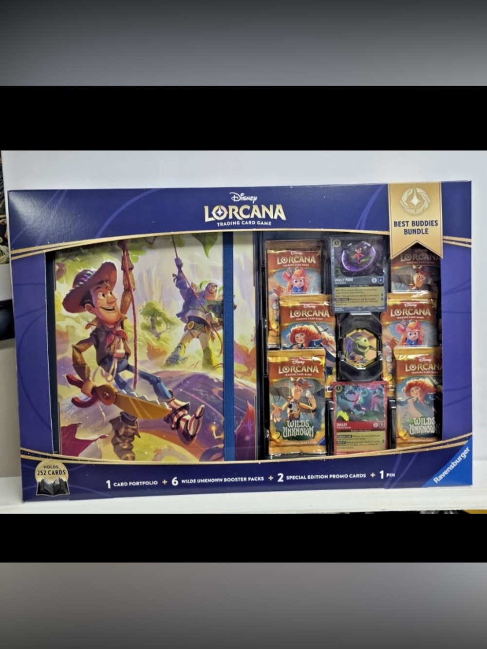 Disney Lorcana Best Buddies Bundle Wilds Unknown 6 Boosters Binder Promos Costco